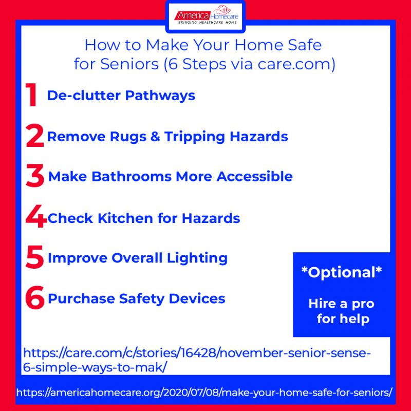 6 steps to senior safety